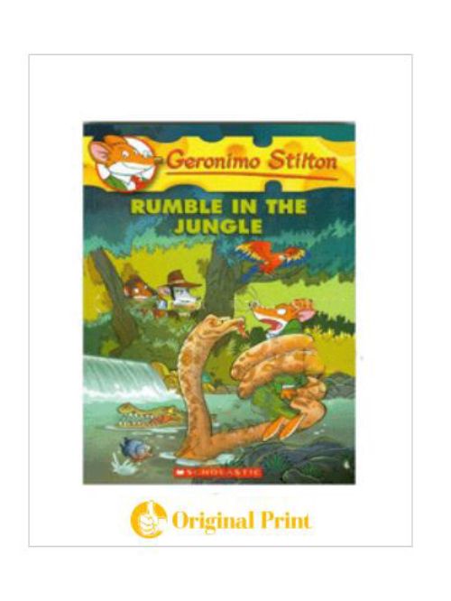GERONIMO STILTON : 53 RUMBLE IN THE JUNGLE