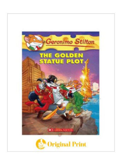GERONIMO STILTON : 55 THE GOLDEN STATUE PLOT