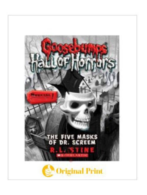 GOOSEBUMPS HALL OF HORRORS : 03 THE FIVE MASKS OF DR. SCREEM