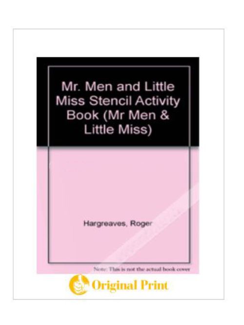MR. MEN AND LITTLE MISS STENCIL ACTIVITY BOOK
