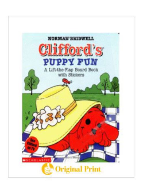 CLIFFORD'S PUPPY FUN WITH STICKER