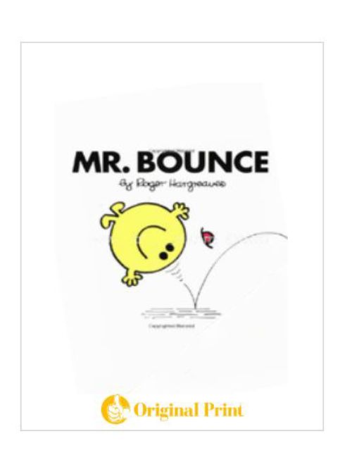 MR. BOUNCE (MR. MEN AND LITTLE MISS)