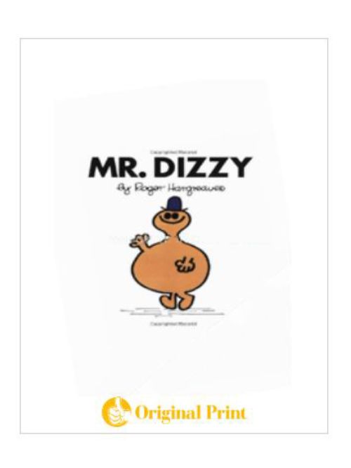 MR. DIZZY (MR. MEN AND LITTLE MISS)