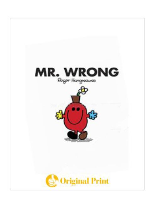 MR. WRONG (MR. MEN AND LITTLE MISS)