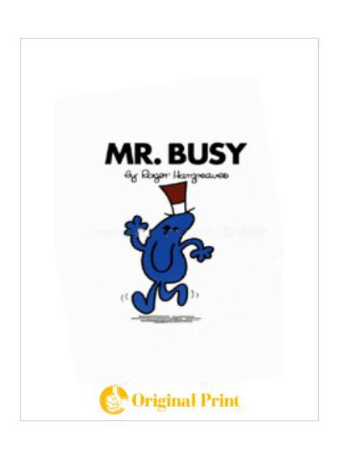 MR. BUSY (MR. MEN AND LITTLE MISS)