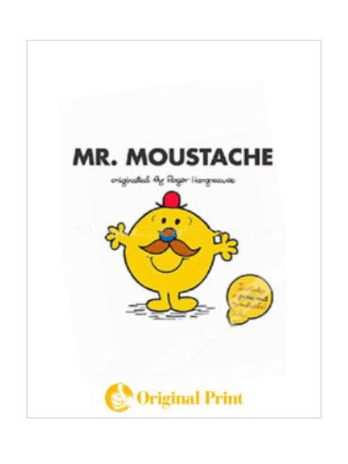 MR. MOUSTACHE (MR. MEN AND LITTLE MISS)