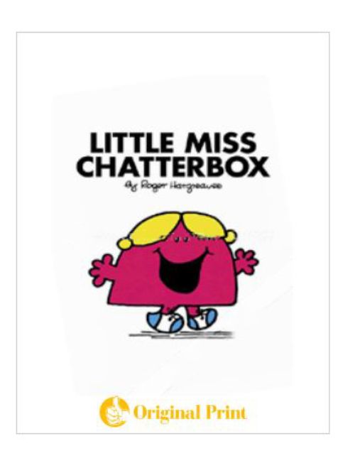 LITTLE MISS CHATTERBOX (MR. MEN AND LITTLE MISS)
