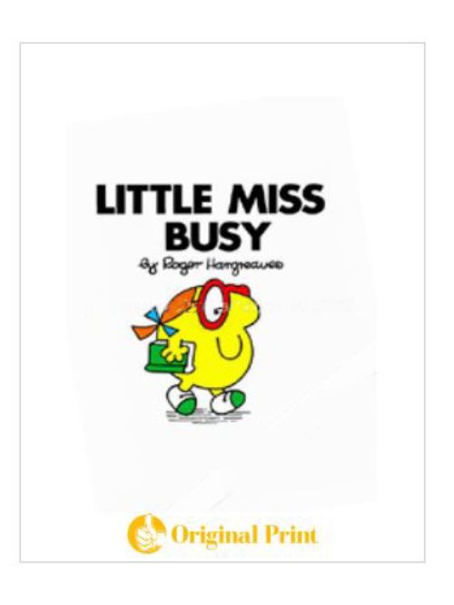 LITTLE MISS BUSY (MR. MEN AND LITTLE MISS)