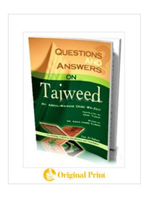 QUESTION AND ANSWERS ON TAJWEED