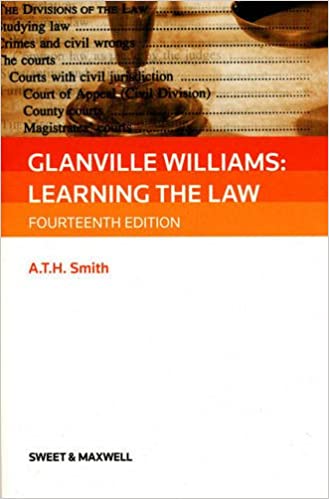 GLANVILLE WILLIAMS: LEARNING THE LAW