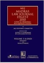 MLJ MADRAS LAW JOURNAL DIGEST 1990-2008 (CIVIL AND CRIMINAL) WITH CROSS CITATIONS TO OTHER JOURNALS (SET OF 3 VOLUMES)